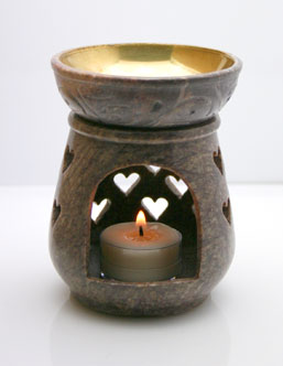 Soapstone essential oil burners