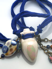 Sacred and feminine aromatherapy jewelry