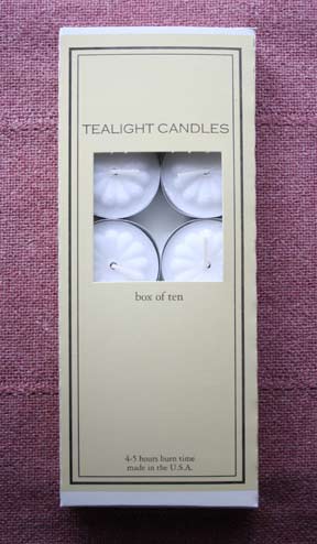 Tealights for your aromatherapy diffuser
